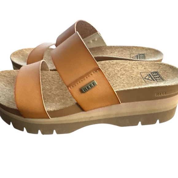 Reef Women's Orange Slide Sandals - Picture 2 of 5